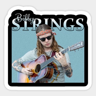 Billy Strings // Guitarist 70s Style // Sticker